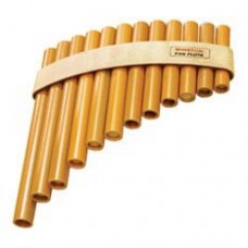 Concert Series Pan Flute - 12-note diatonic scale, A to E   